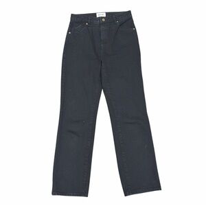 ROLLA’S Black High Rise Straight Leg Jeans